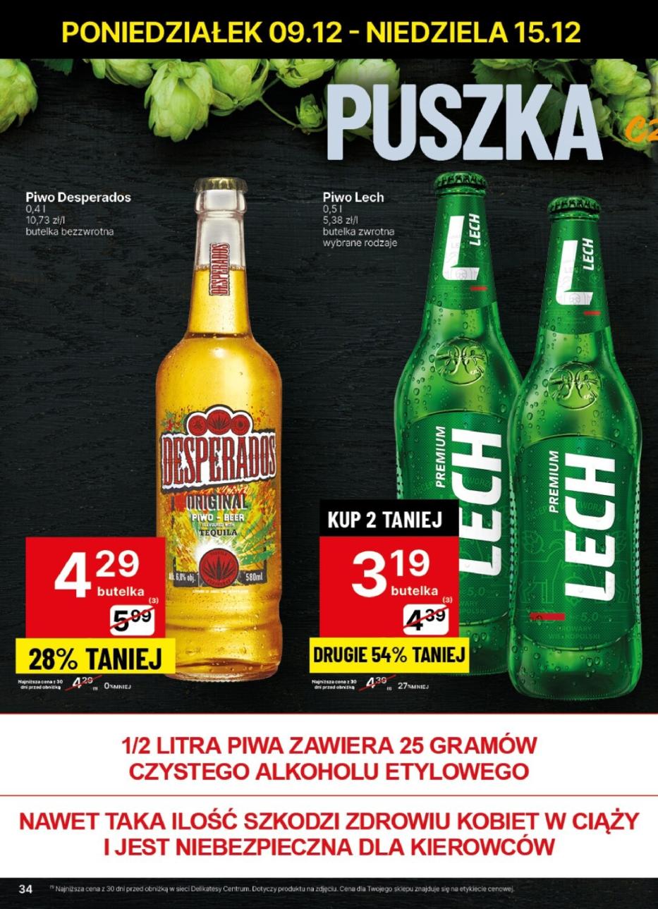 Gazetka promocyjna Delikatesy Centrum str. 34