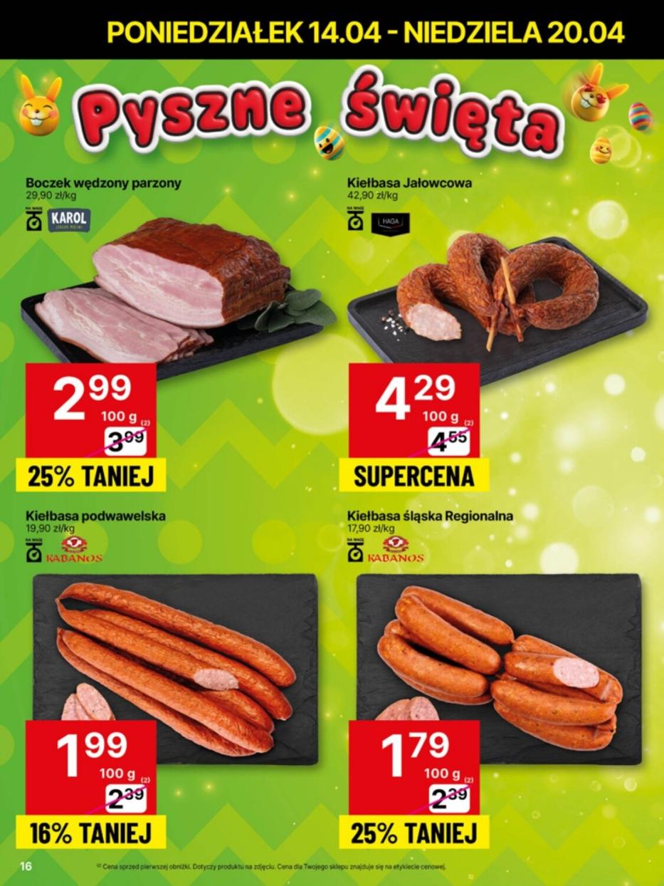 Gazetka promocyjna Delikatesy Centrum str. 16