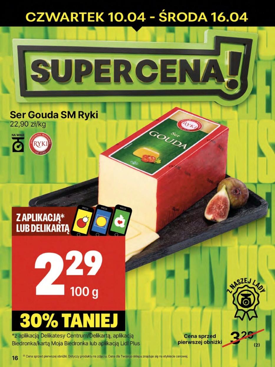 Gazetka promocyjna Delikatesy Centrum str. 16
