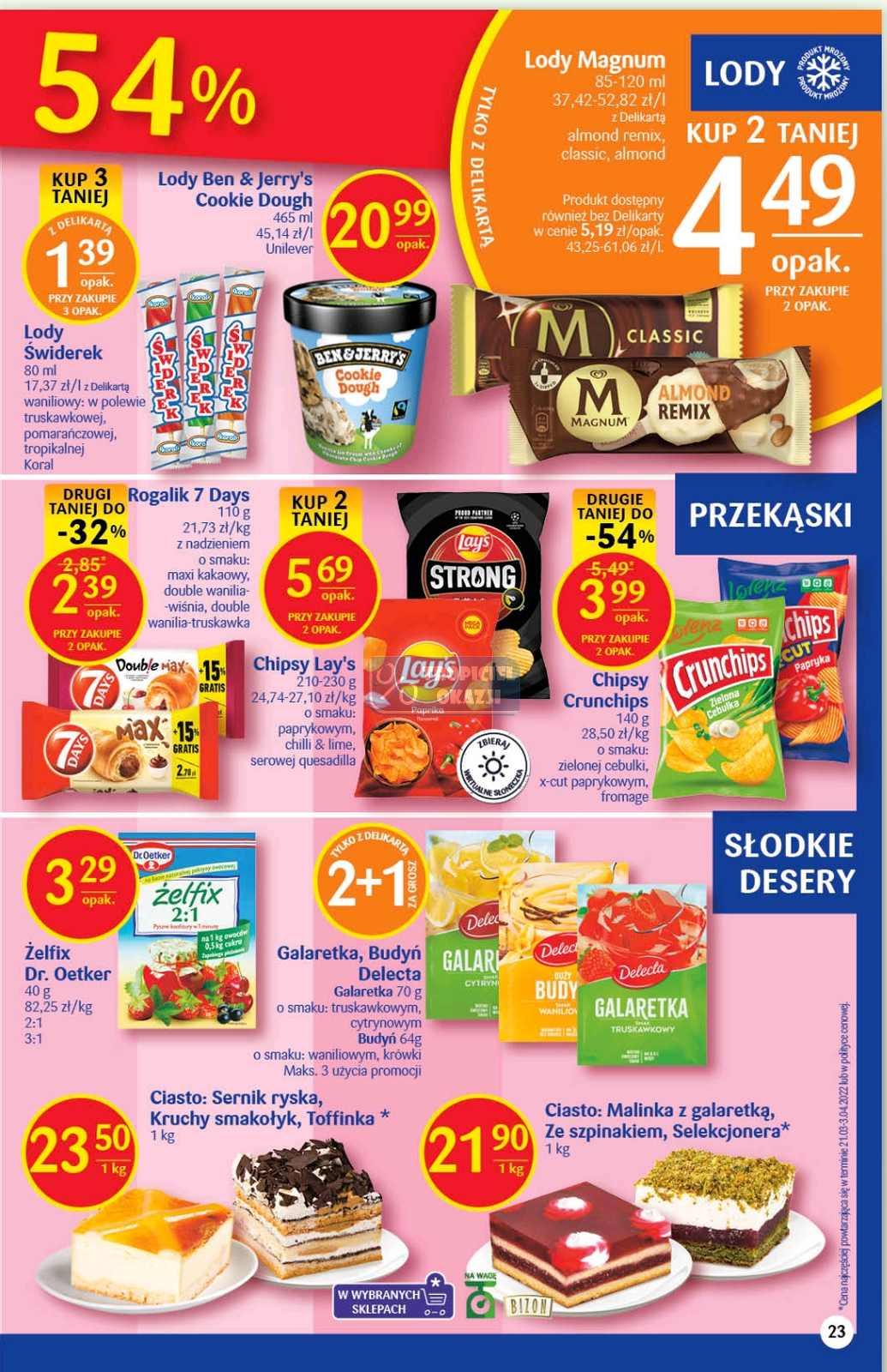 Gazetka promocyjna Delikatesy Centrum str. 23