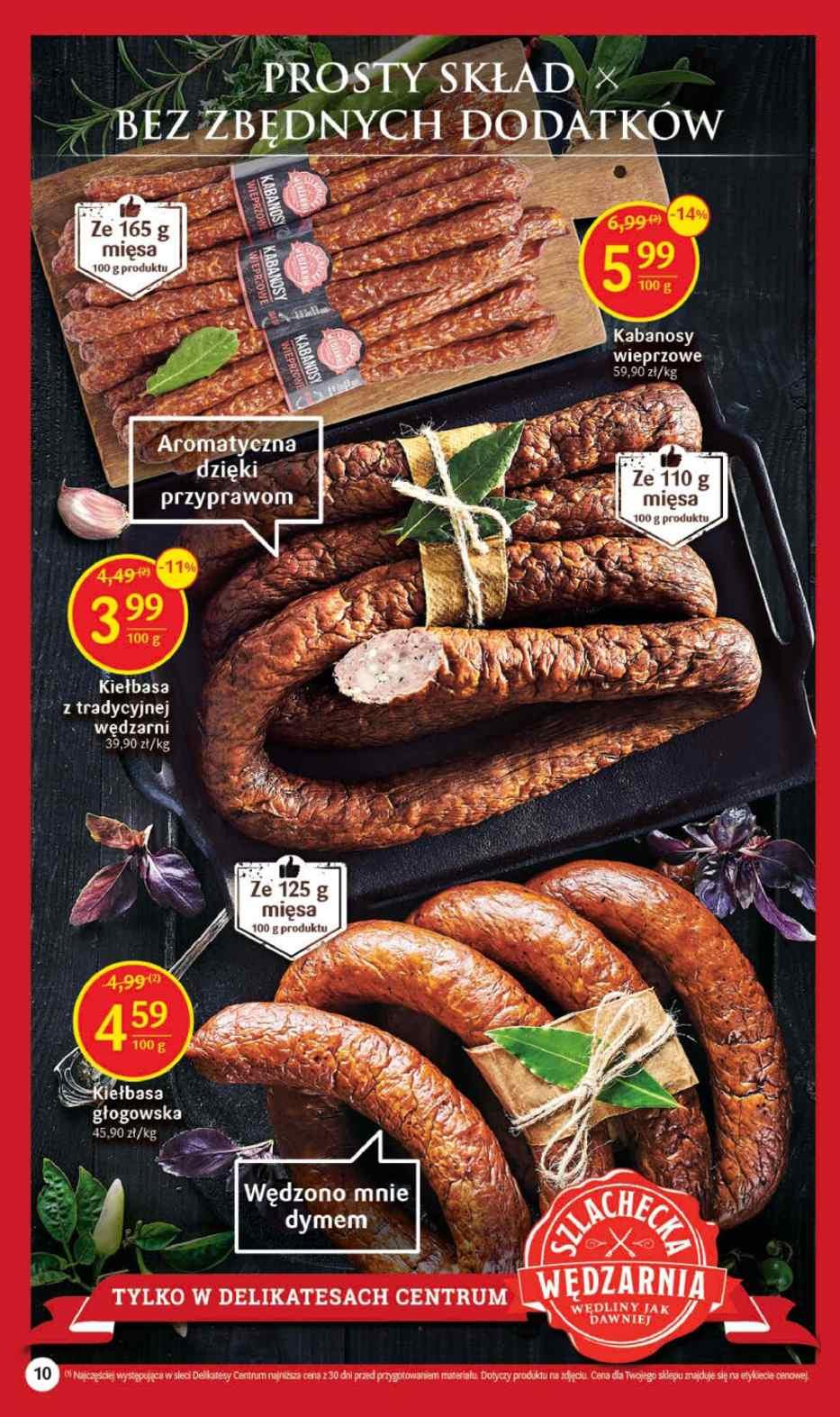 Gazetka promocyjna Delikatesy Centrum str. 10