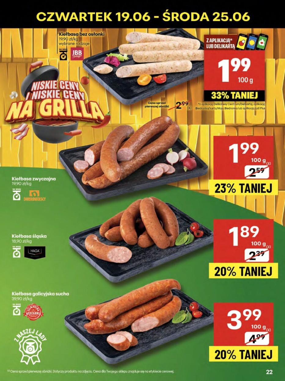 Gazetka promocyjna Delikatesy Centrum str. 22