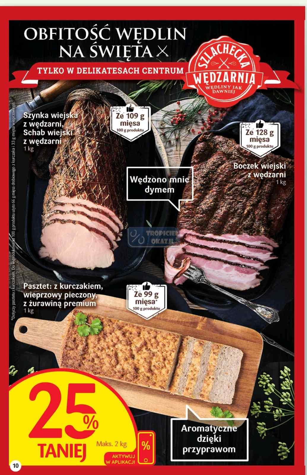 Gazetka promocyjna Delikatesy Centrum str. 10