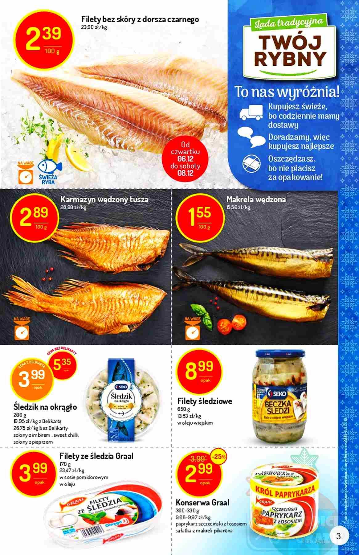 Gazetka promocyjna Delikatesy Centrum str. 3