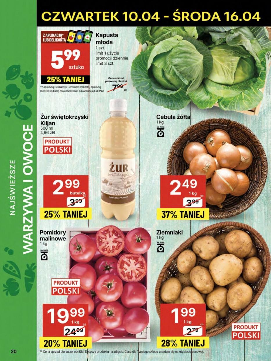 Gazetka promocyjna Delikatesy Centrum str. 20