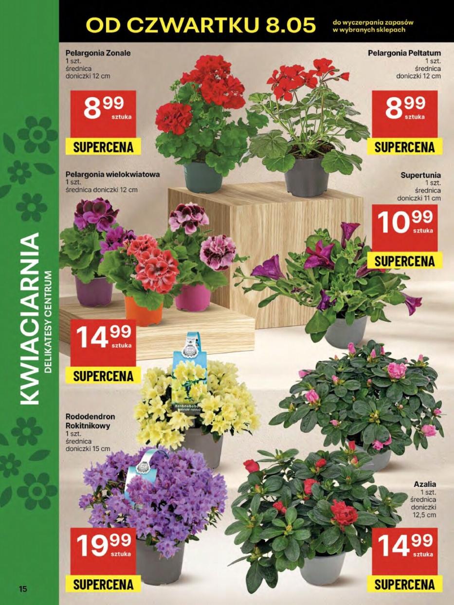 Gazetka promocyjna Delikatesy Centrum str. 15
