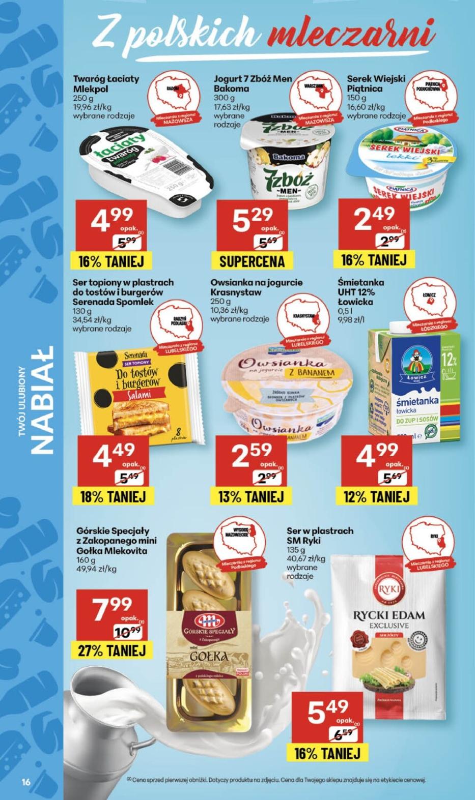 Gazetka promocyjna Delikatesy Centrum str. 16