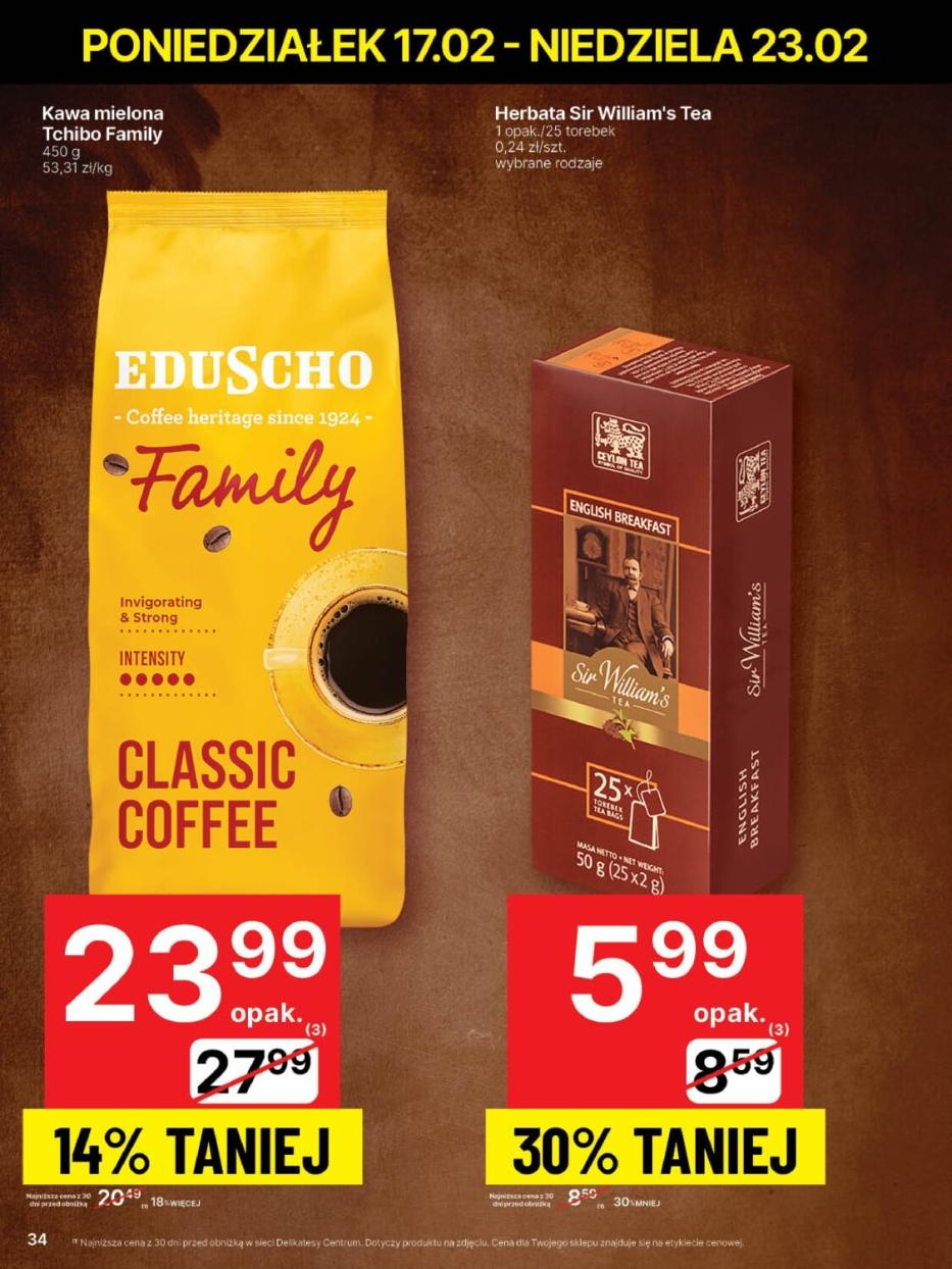 Gazetka promocyjna Delikatesy Centrum str. 34