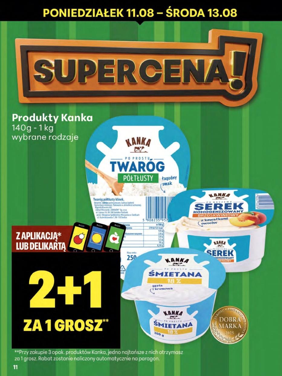 Gazetka promocyjna Delikatesy Centrum str. 11