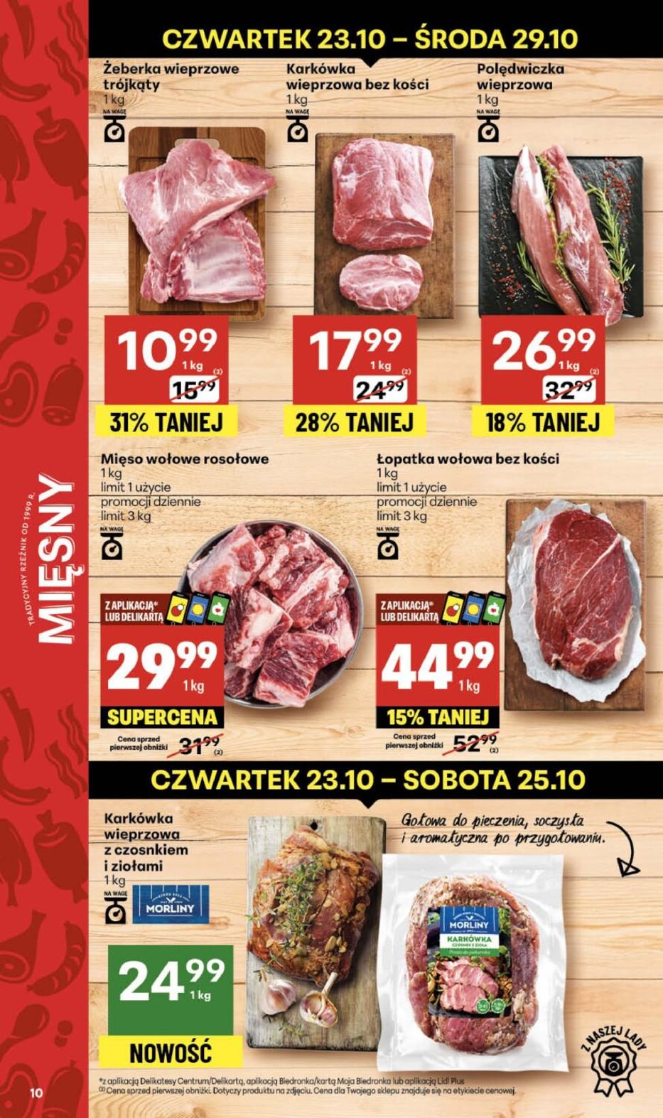 Gazetka promocyjna Delikatesy Centrum str. 10