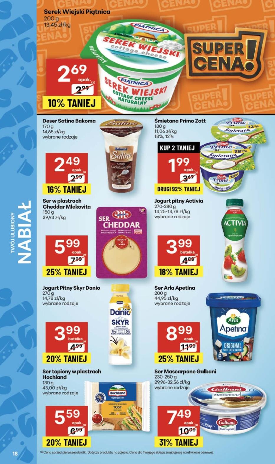 Gazetka promocyjna Delikatesy Centrum str. 18