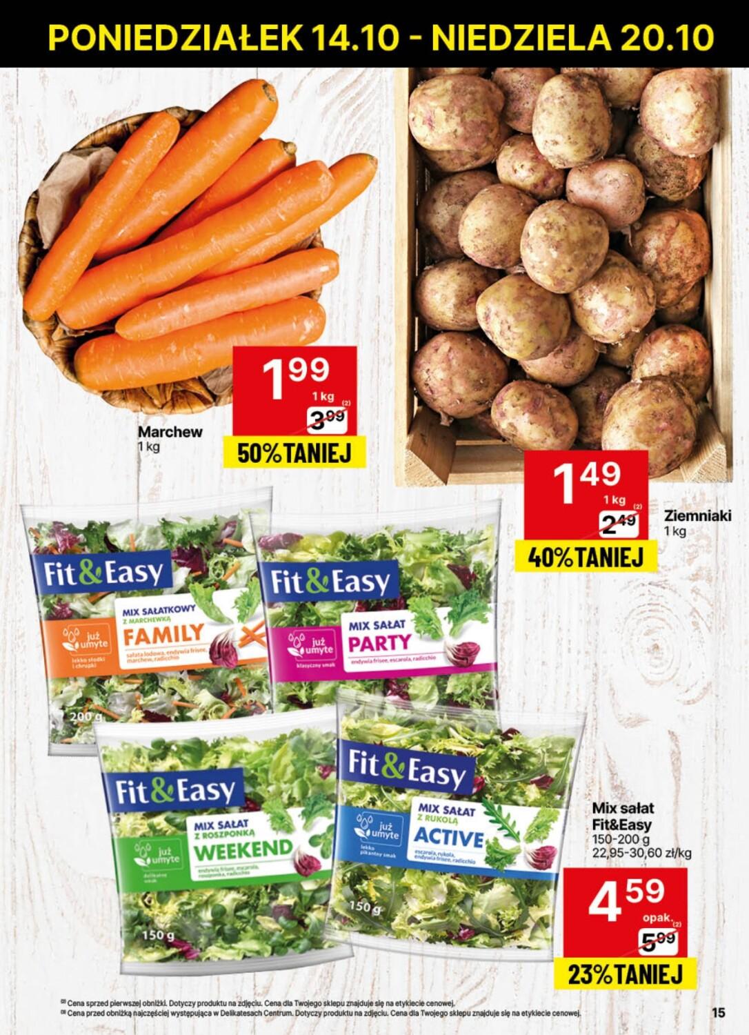 Gazetka promocyjna Delikatesy Centrum str. 15