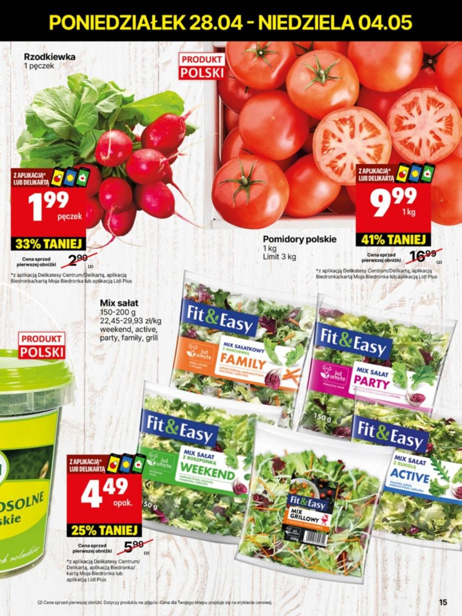 Gazetka promocyjna Delikatesy Centrum str. 15