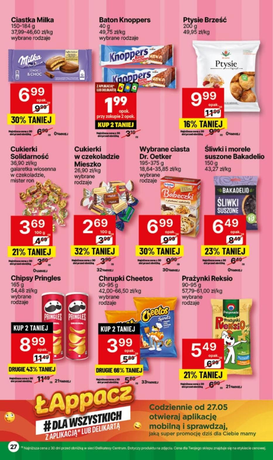 Gazetka promocyjna Delikatesy Centrum str. 27