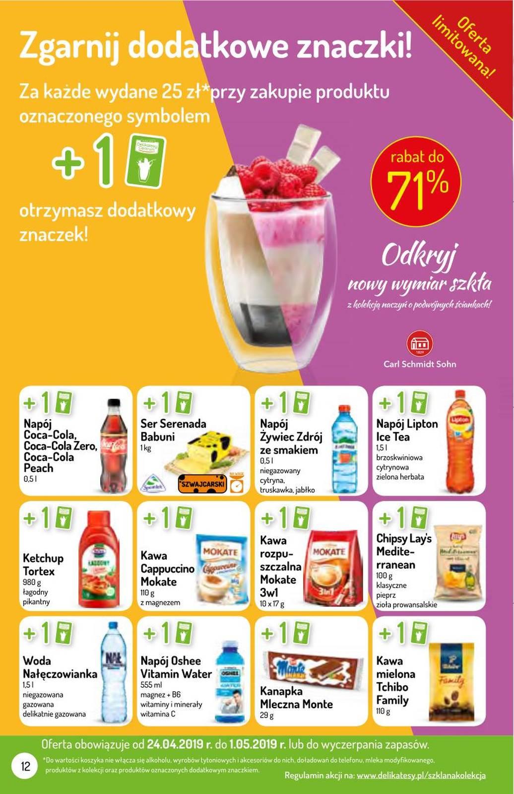 Gazetka promocyjna Delikatesy Centrum str. 12