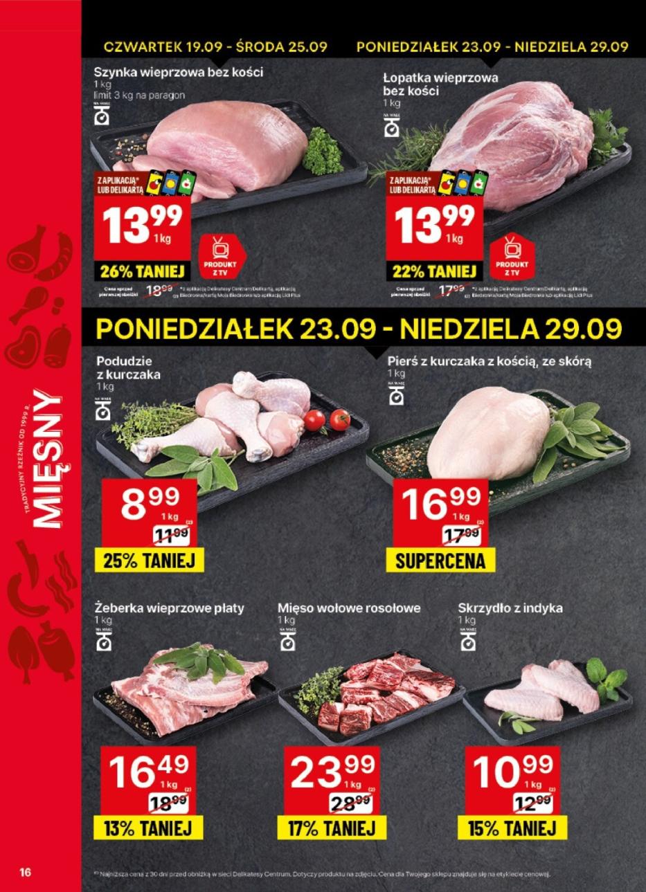 Gazetka promocyjna Delikatesy Centrum str. 16