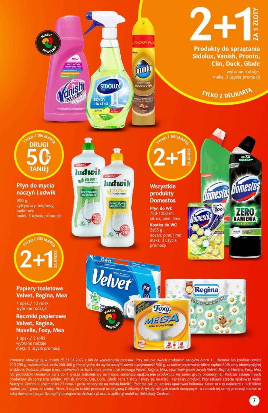 Gazetka promocyjna Delikatesy Centrum str. 7