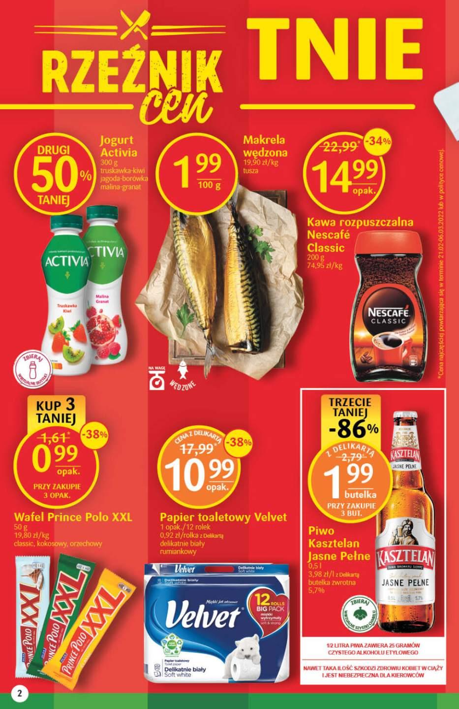 Gazetka promocyjna Delikatesy Centrum str. 2