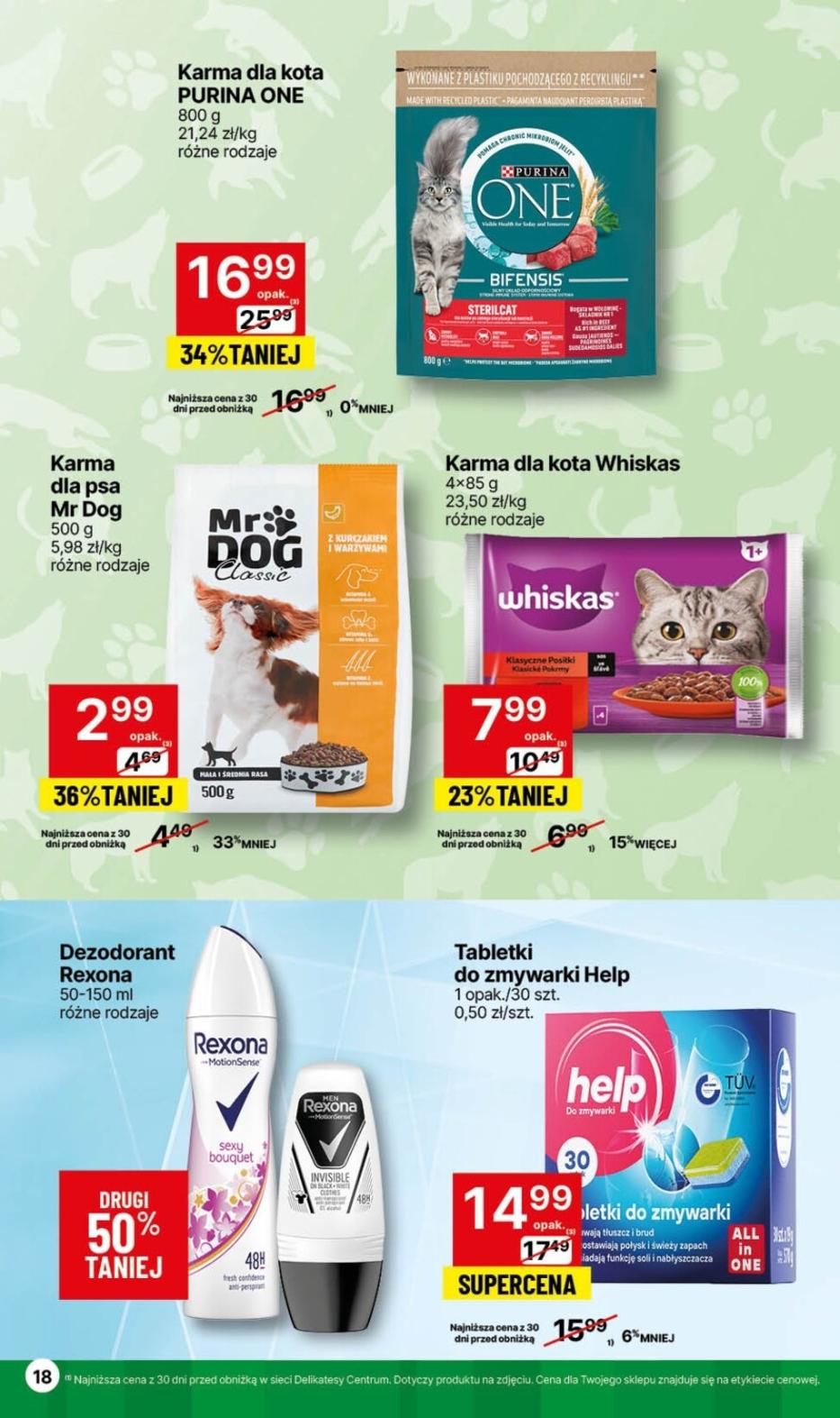 Gazetka promocyjna Delikatesy Centrum str. 18