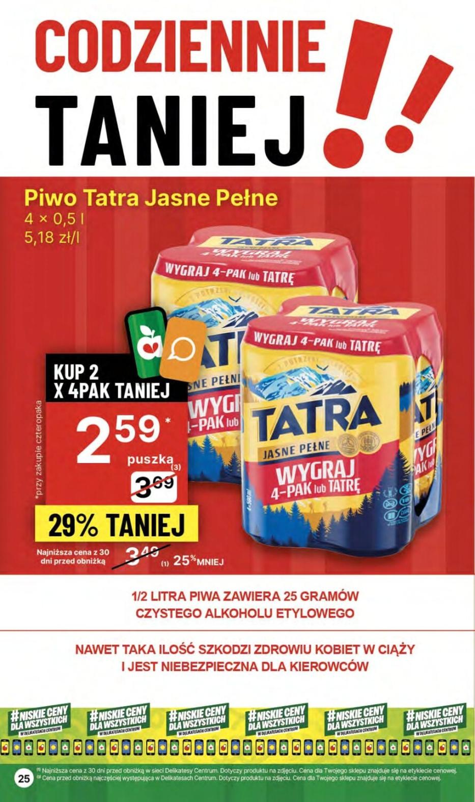 Gazetka promocyjna Delikatesy Centrum str. 25