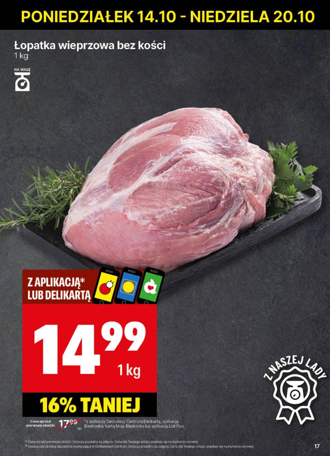 Gazetka promocyjna Delikatesy Centrum str. 17