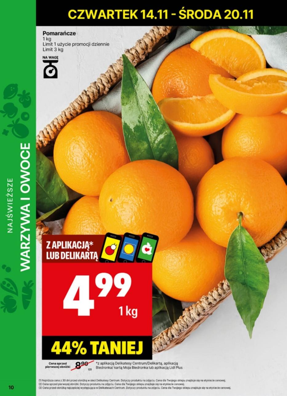 Gazetka promocyjna Delikatesy Centrum str. 10