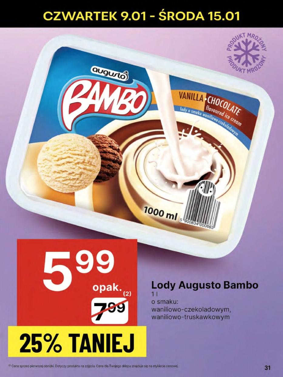 Gazetka promocyjna Delikatesy Centrum str. 31