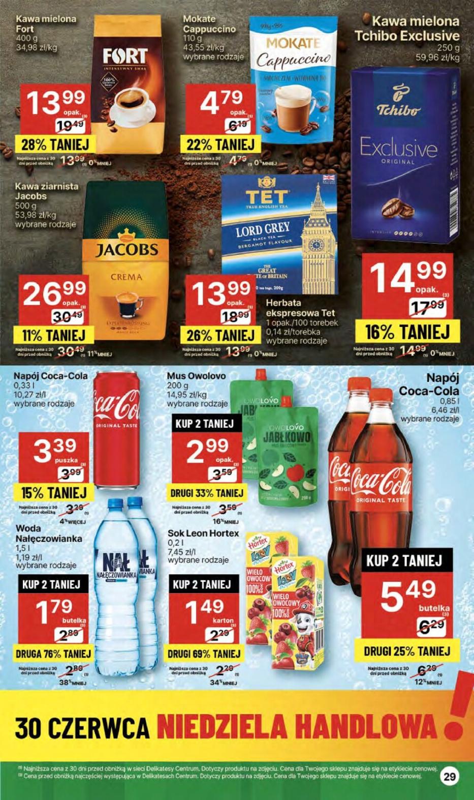 Gazetka promocyjna Delikatesy Centrum str. 29