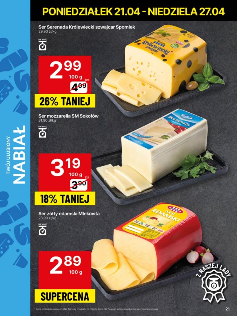 Gazetka promocyjna Delikatesy Centrum str. 21