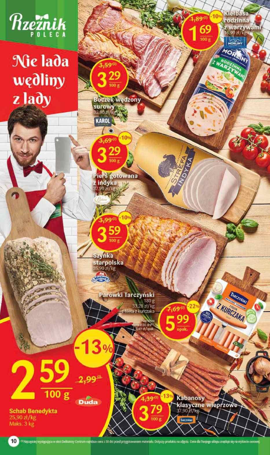 Gazetka promocyjna Delikatesy Centrum str. 10
