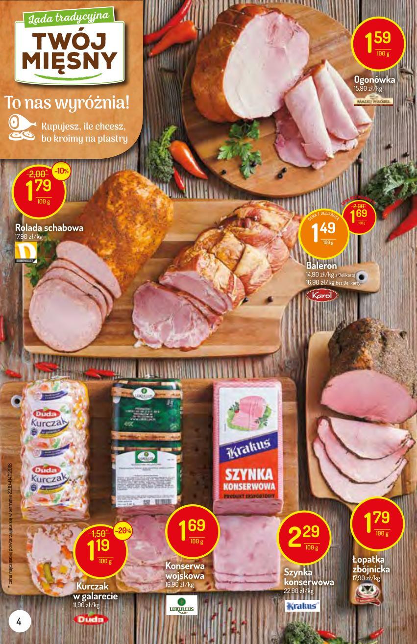 Gazetka promocyjna Delikatesy Centrum str. 4