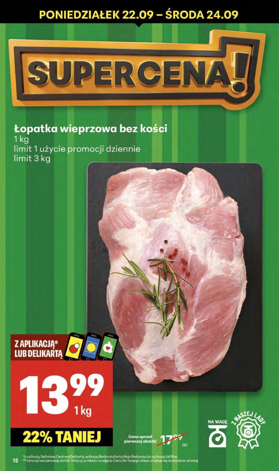 Gazetka promocyjna Delikatesy Centrum str. 13