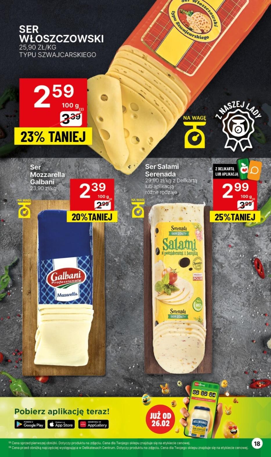 Gazetka promocyjna Delikatesy Centrum str. 18