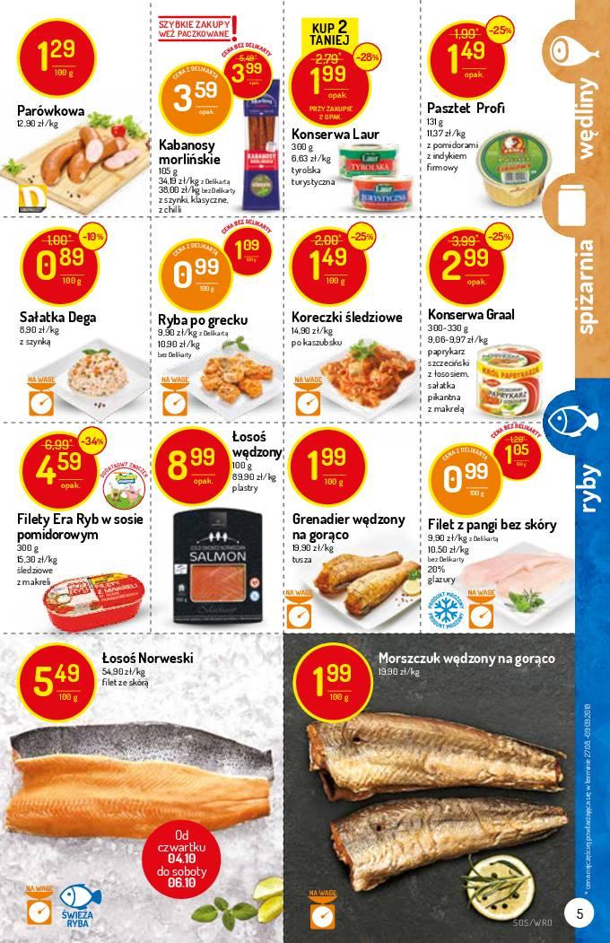 Gazetka promocyjna Delikatesy Centrum str. 5