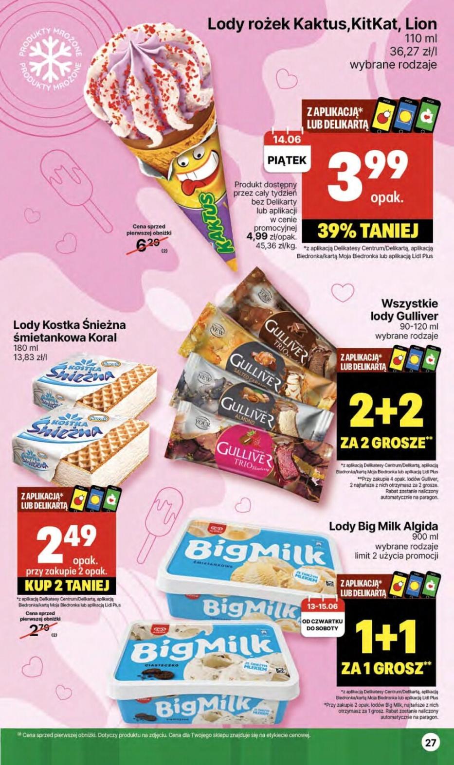 Gazetka promocyjna Delikatesy Centrum str. 27