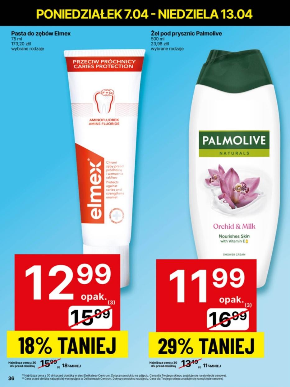 Gazetka promocyjna Delikatesy Centrum str. 36