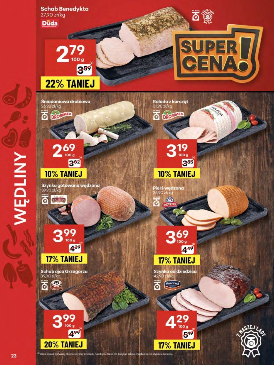 Gazetka promocyjna Delikatesy Centrum str. 23