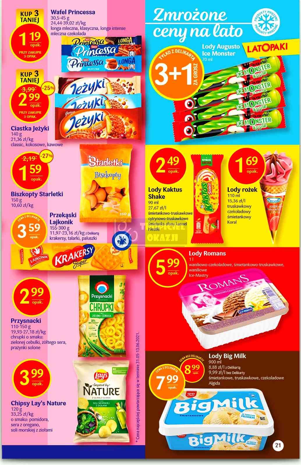 Gazetka promocyjna Delikatesy Centrum str. 21