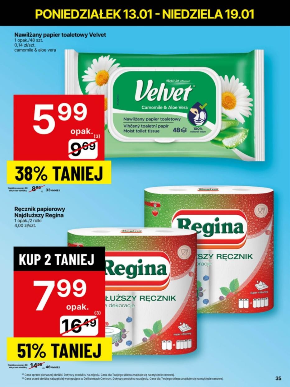 Gazetka promocyjna Delikatesy Centrum str. 35