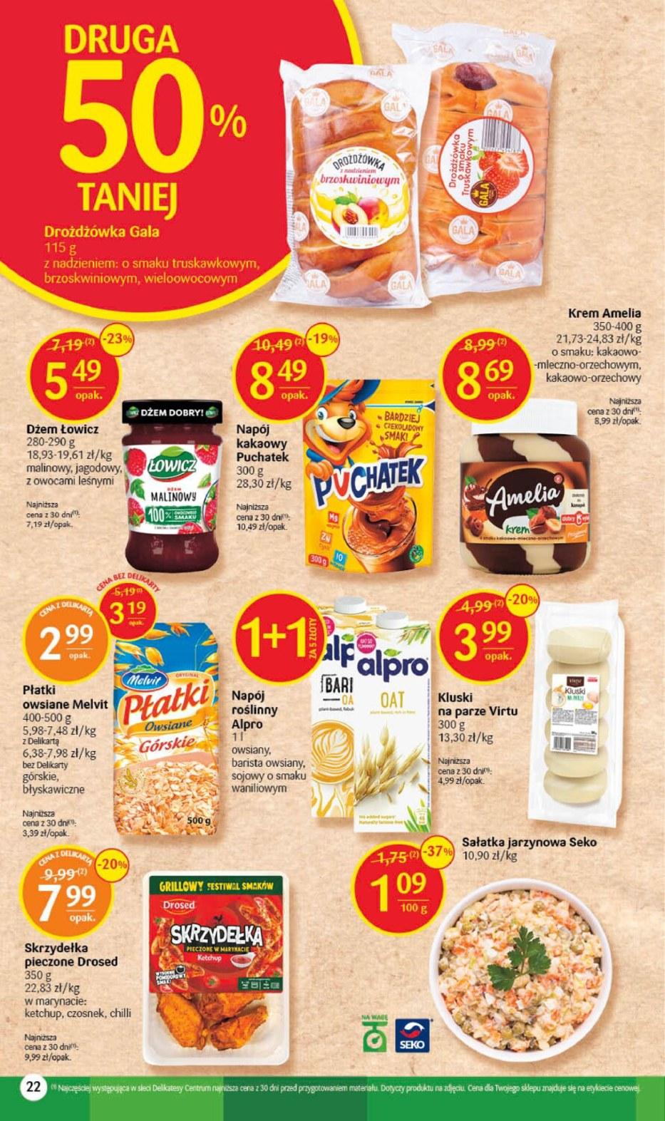 Gazetka promocyjna Delikatesy Centrum str. 22