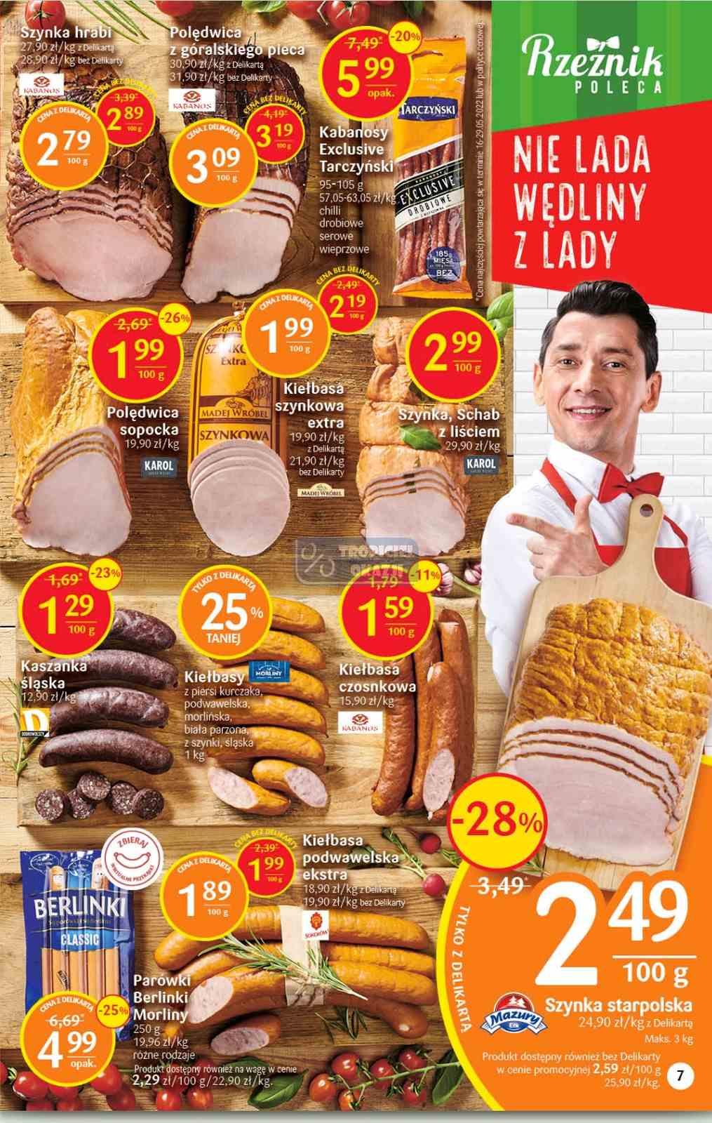 Gazetka promocyjna Delikatesy Centrum str. 7