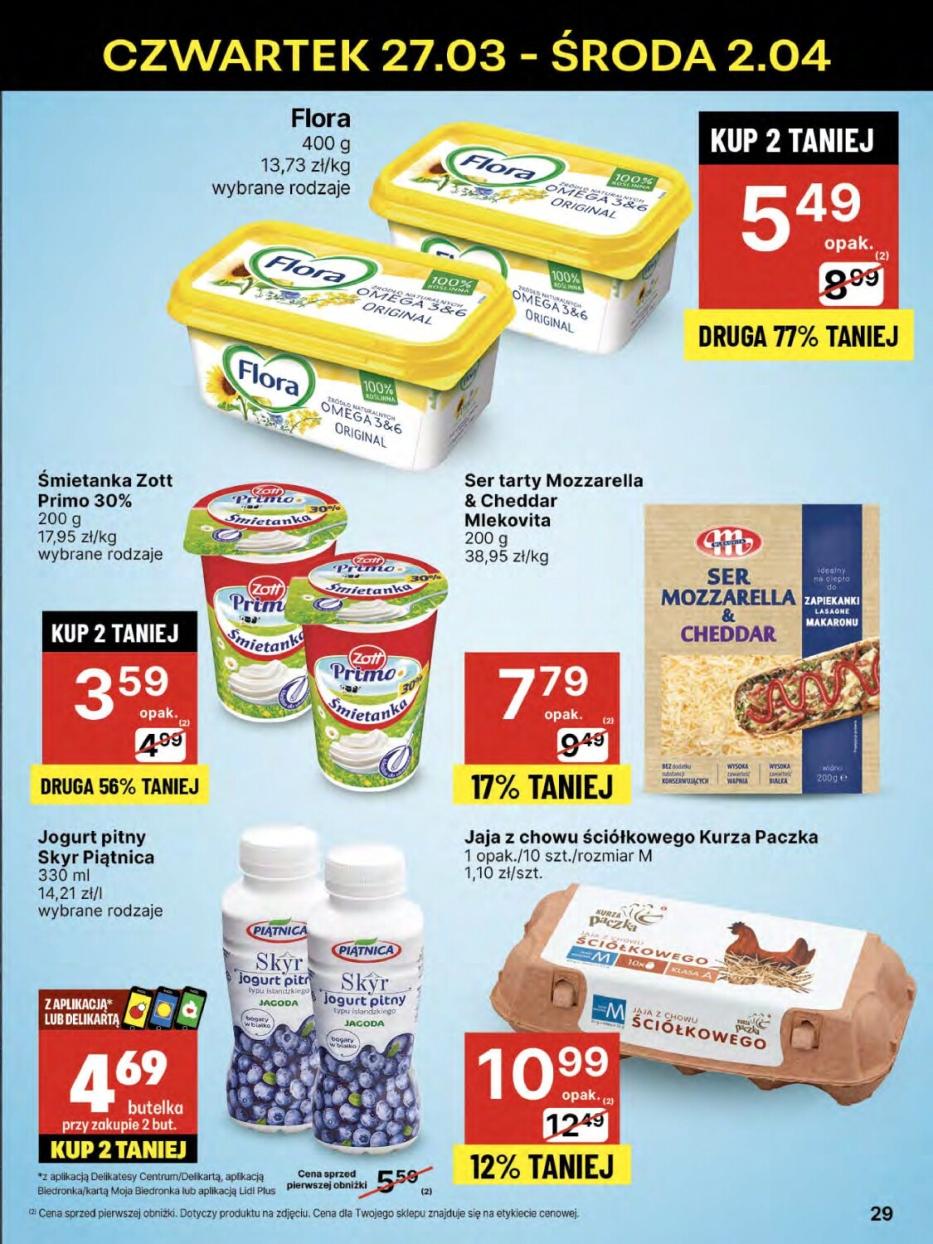 Gazetka promocyjna Delikatesy Centrum str. 29