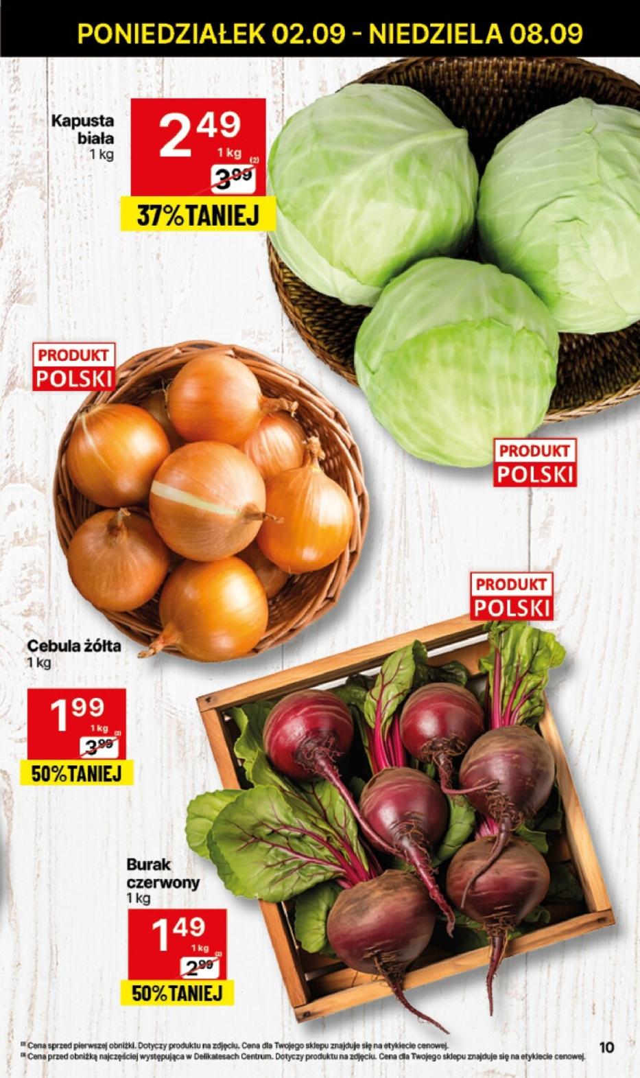 Gazetka promocyjna Delikatesy Centrum str. 10