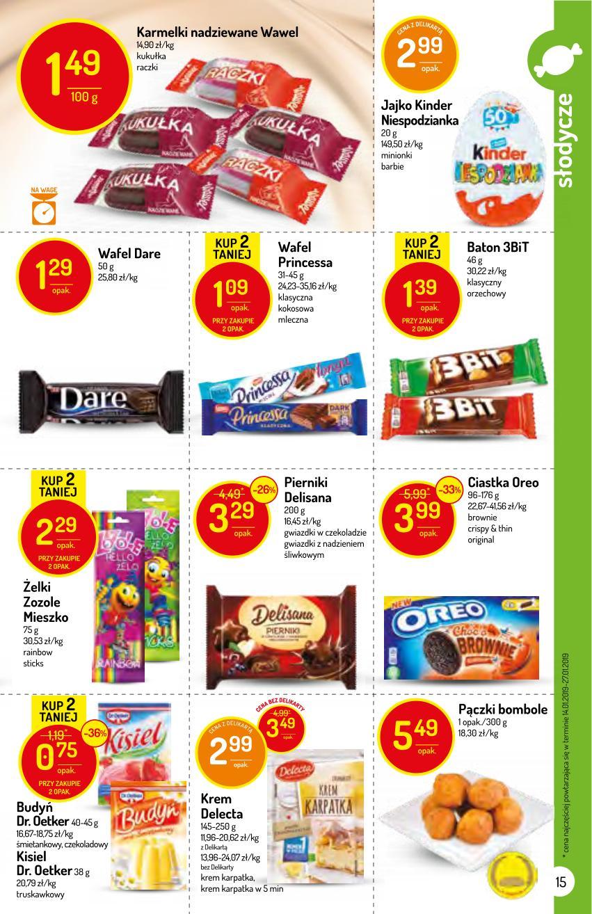 Gazetka promocyjna Delikatesy Centrum str. 15