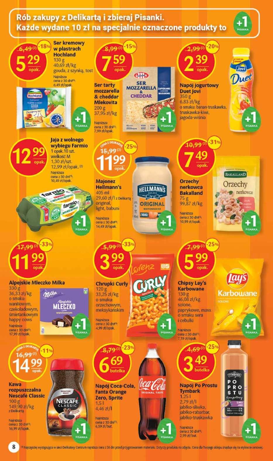 Gazetka promocyjna Delikatesy Centrum str. 8