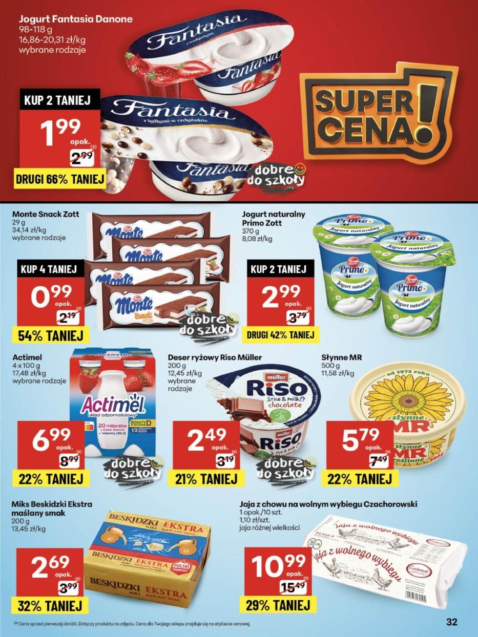 Gazetka promocyjna Delikatesy Centrum str. 32