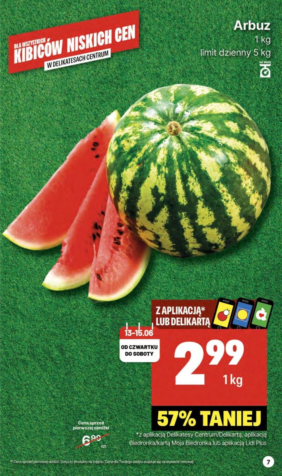 Gazetka promocyjna Delikatesy Centrum str. 7