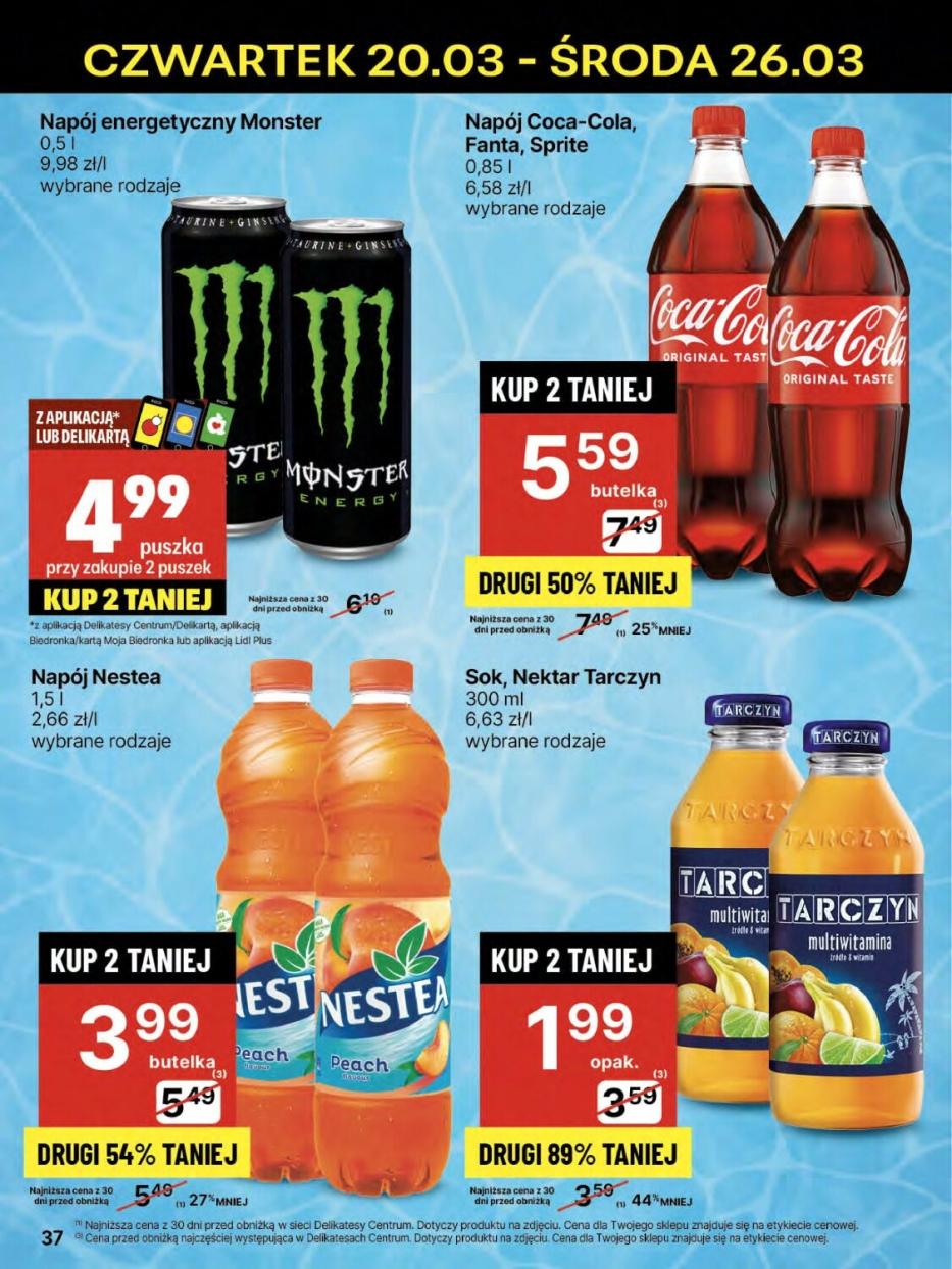 Gazetka promocyjna Delikatesy Centrum str. 37