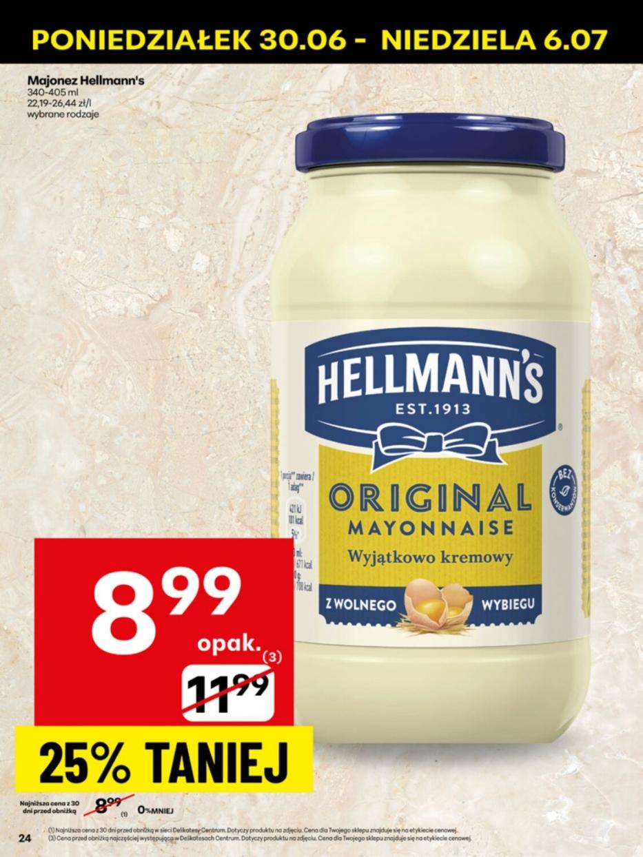 Gazetka promocyjna Delikatesy Centrum str. 24