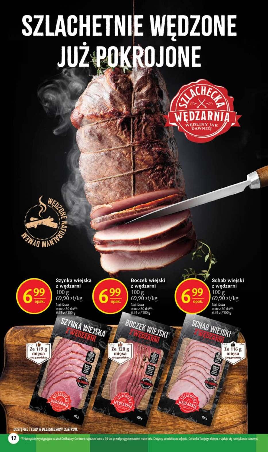 Gazetka promocyjna Delikatesy Centrum str. 12